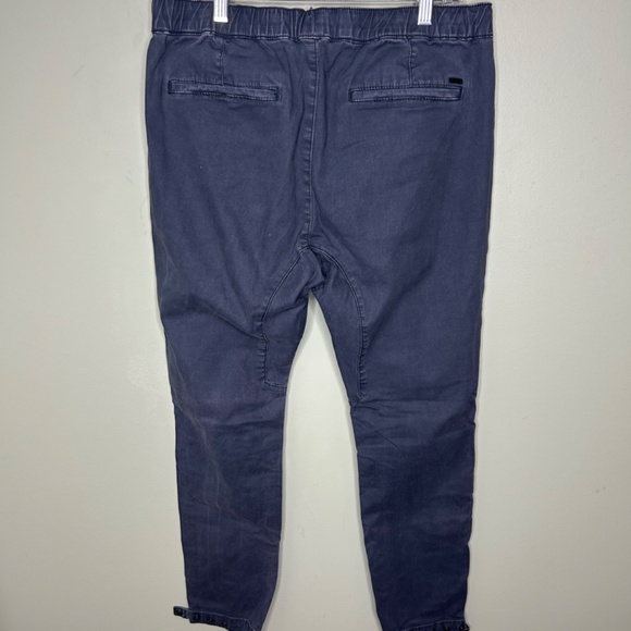 Men's Navy Skinny Joggers Medium - Picture 2 of 9